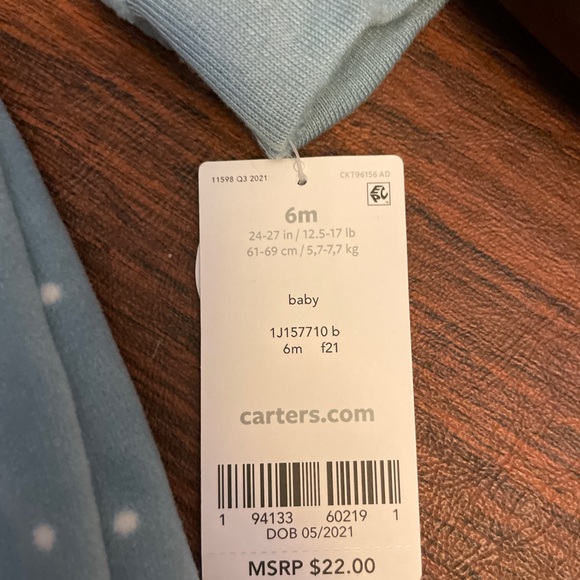 Cute hooded zip up pajamas - Picture 3 of 4